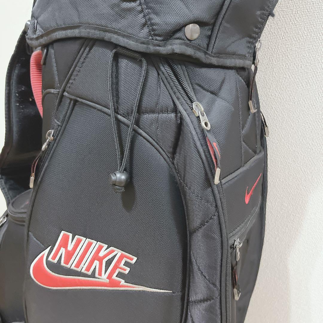 K317 訳あり NIKE ナイキ キャディバッグ　ブラック