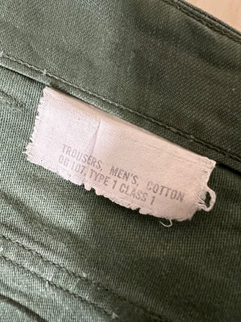 US Army OG107 Baker Pants 60s ベイカーパンツ　04