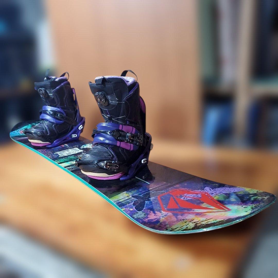 BURTON×FLUX×SALOMON 3点セット！ ブーツ交換可能　2639