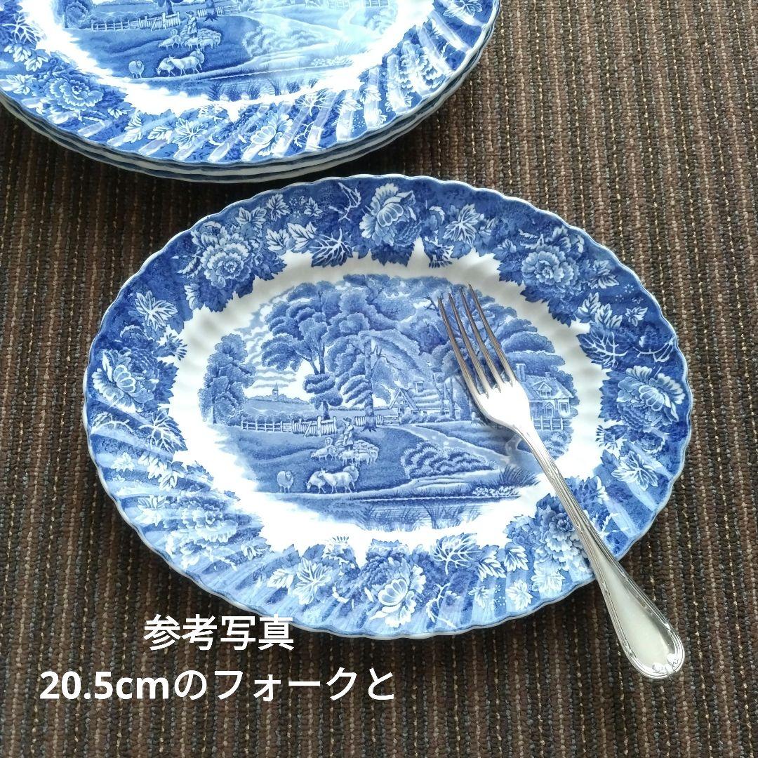 Enoch Woods イングリッシュシーナリー　オーバル皿　横30cm　４枚