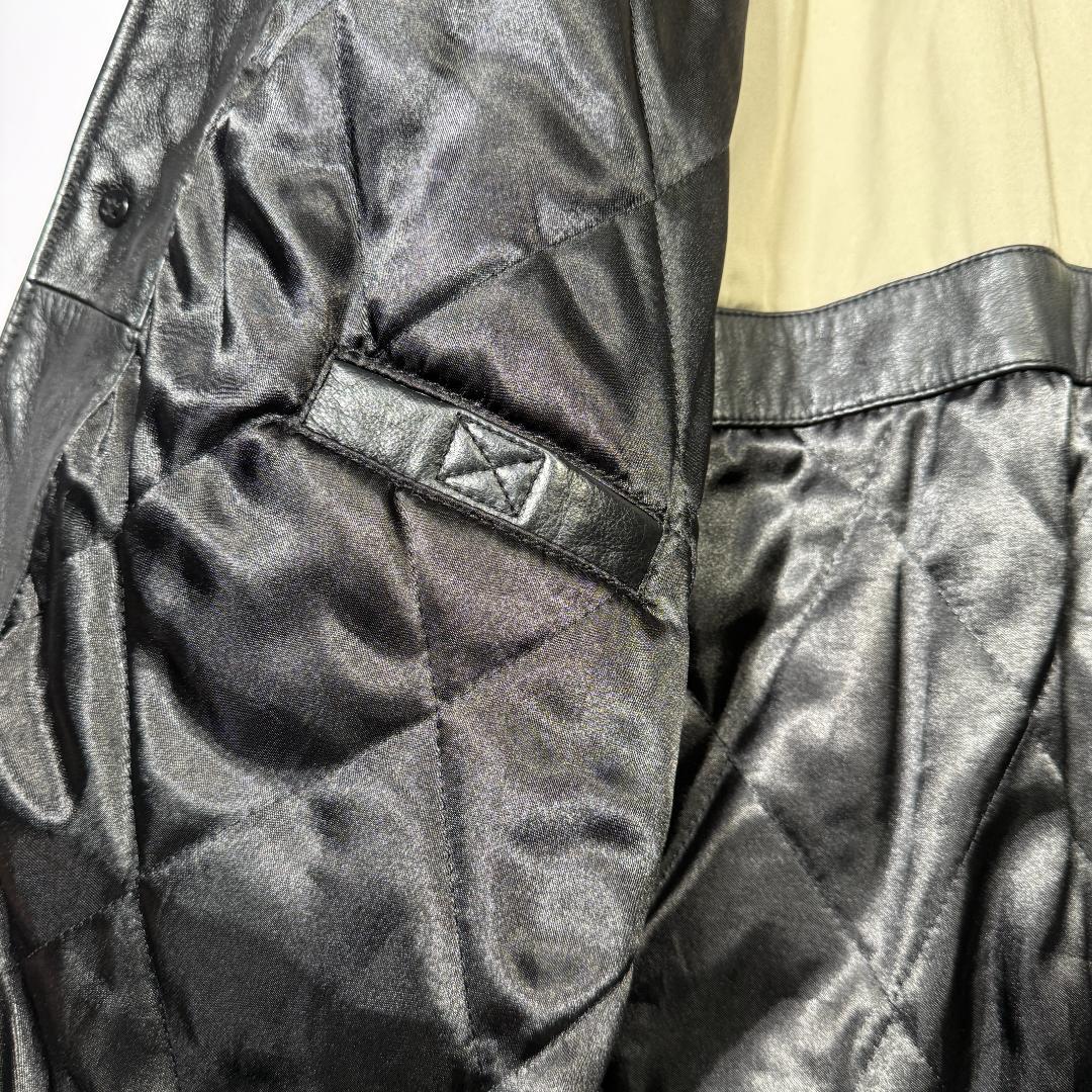 ドッカーズ カーコート 本皮 レザー ジャケット 野村訓市 90s