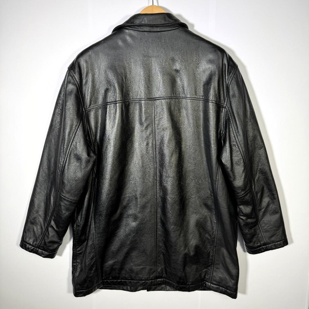 ドッカーズ カーコート 本皮 レザー ジャケット 野村訓市 90s