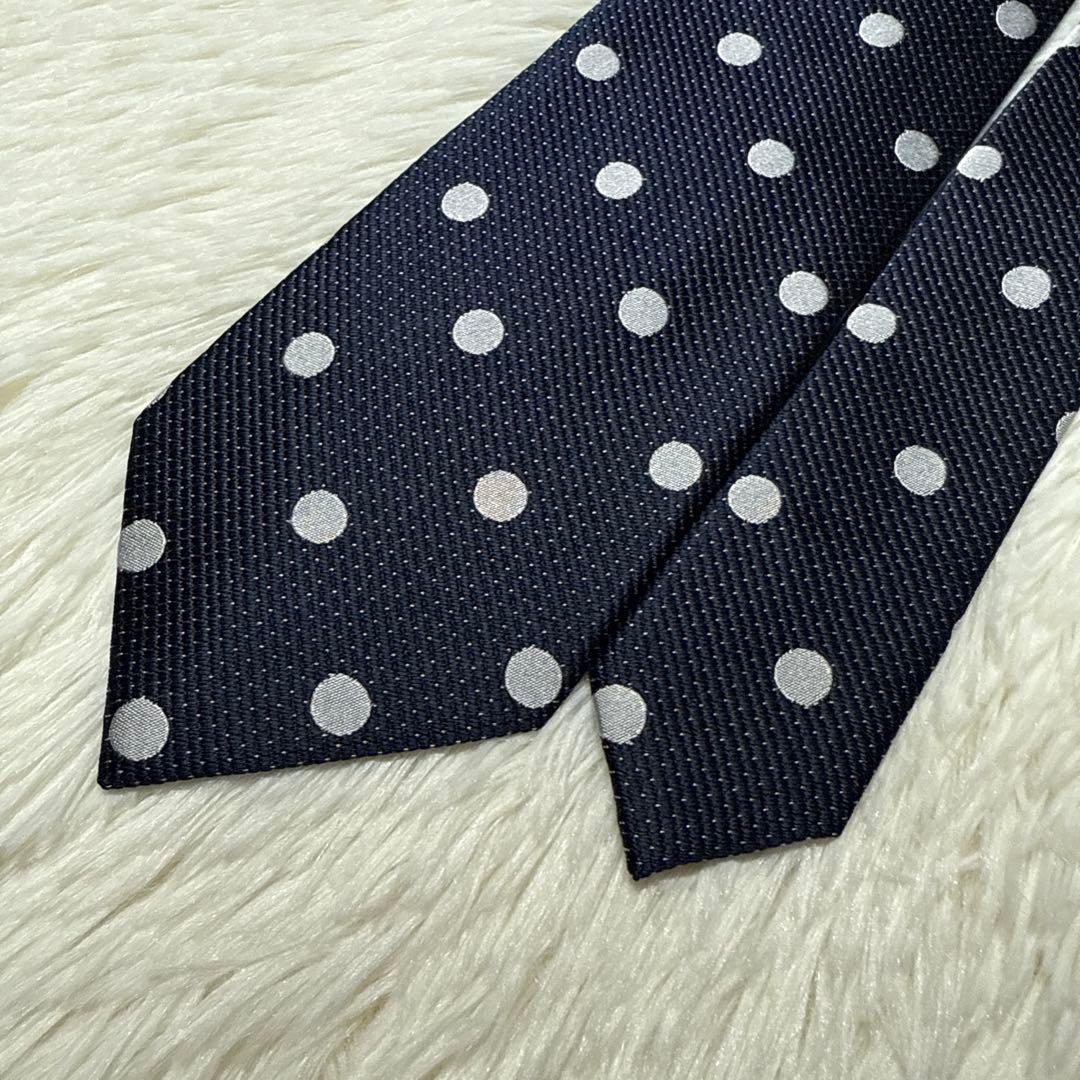 【未使用品】　Paul Smith ネクタイ　高級シルク　水玉