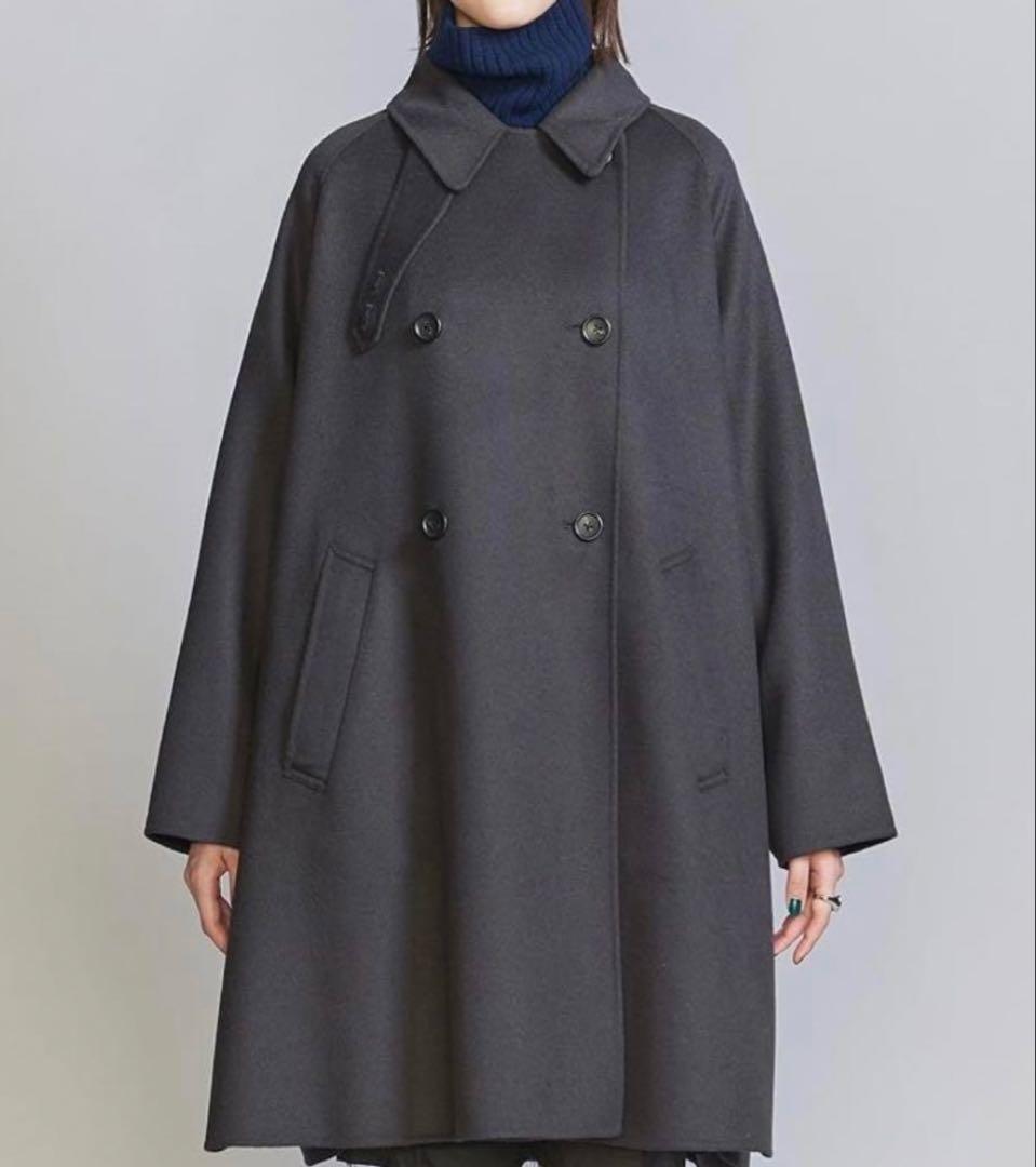 【極美品】B&Y ユナイテッドアローズ　リバーポンチョコート　23FW S