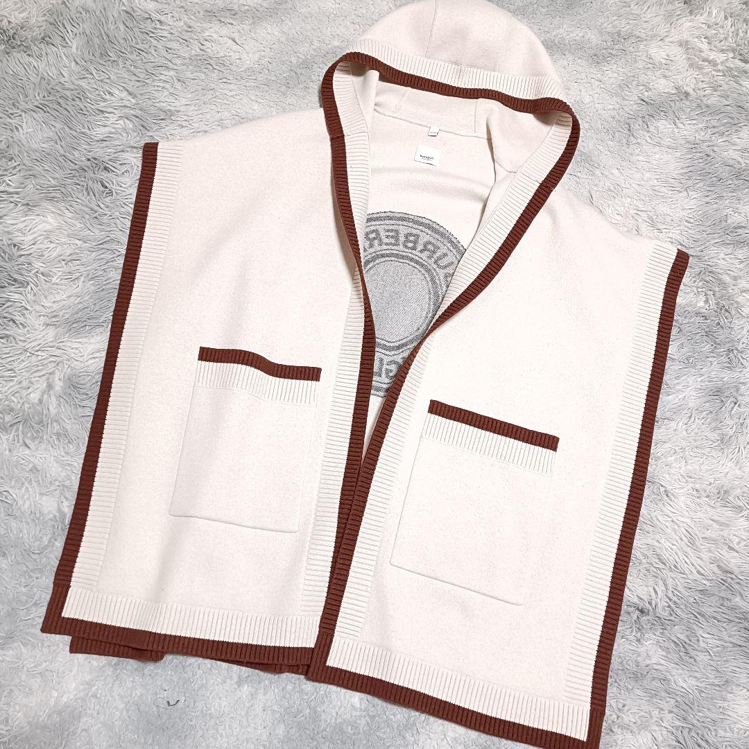 BURBERRY カシミヤ ケープ ポンチョ 近年モデル バーバリー 現行