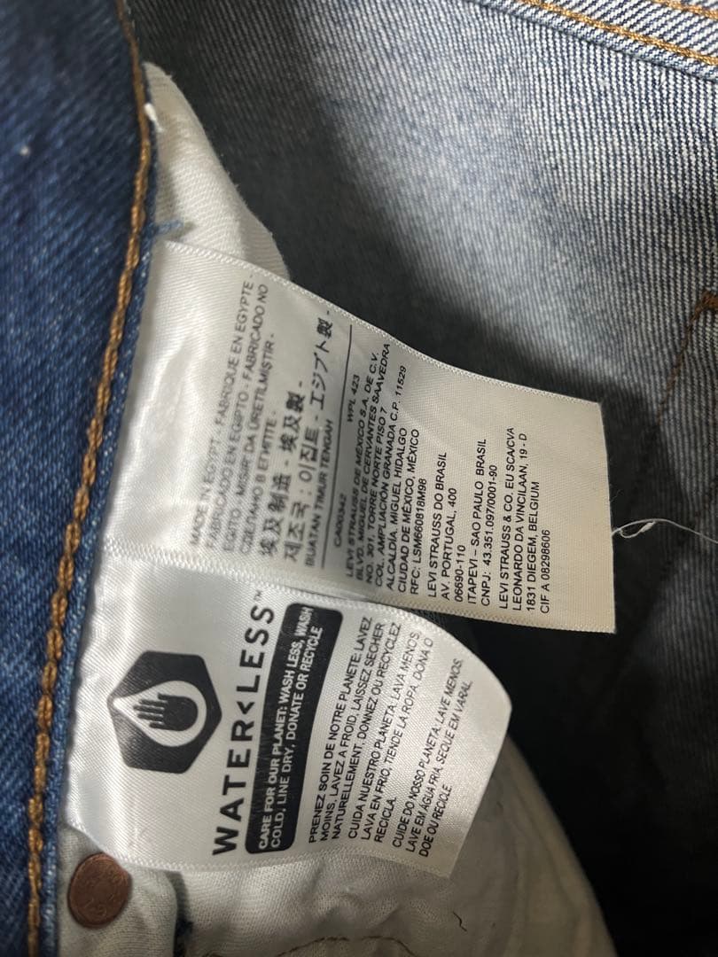 Levi's 501 ストレートデニム W35 L33