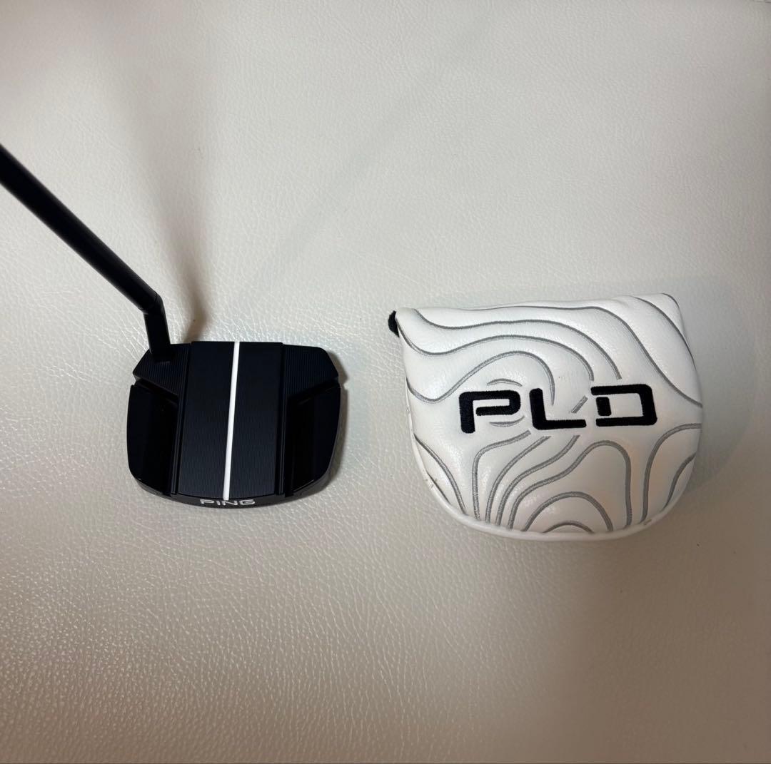 PING PLD MILLED ALLY BLUE 4 ガンメタル 34インチ
