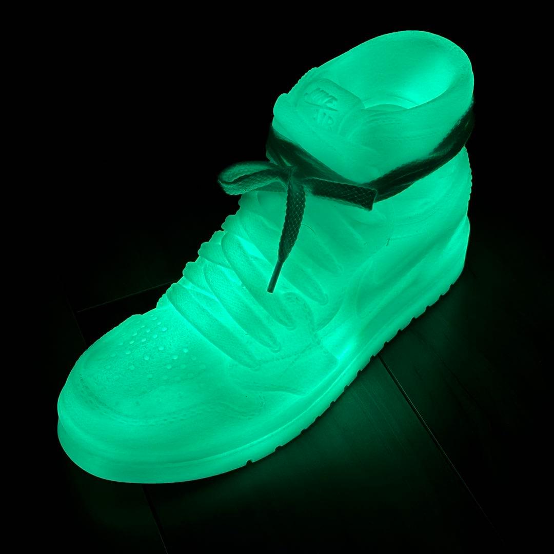 エアジョーダン ランタンスタンドリアリティ蓄光グリーン