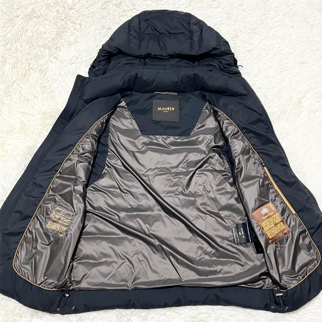【極美品】 ムーレー MOORER ダウンベスト KITAMI-S3