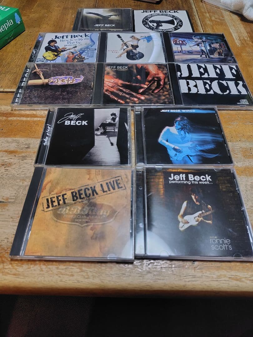 【良品】Jeff Beck CD12枚セット