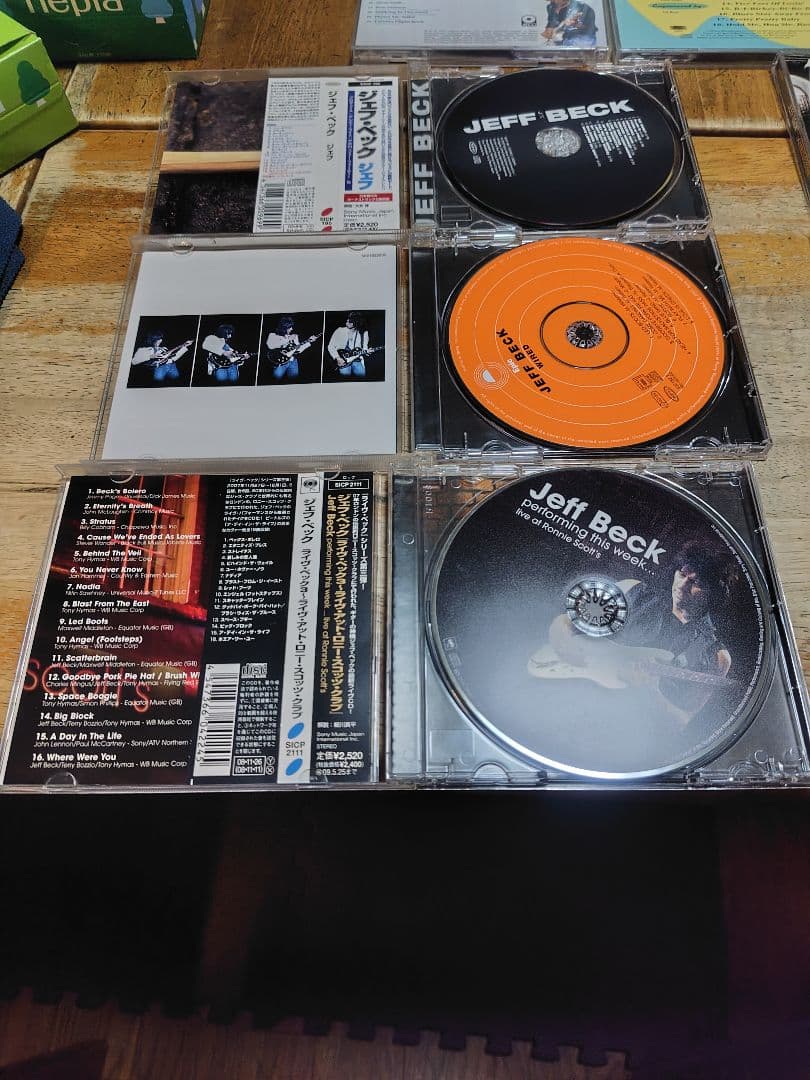 【良品】Jeff Beck CD12枚セット