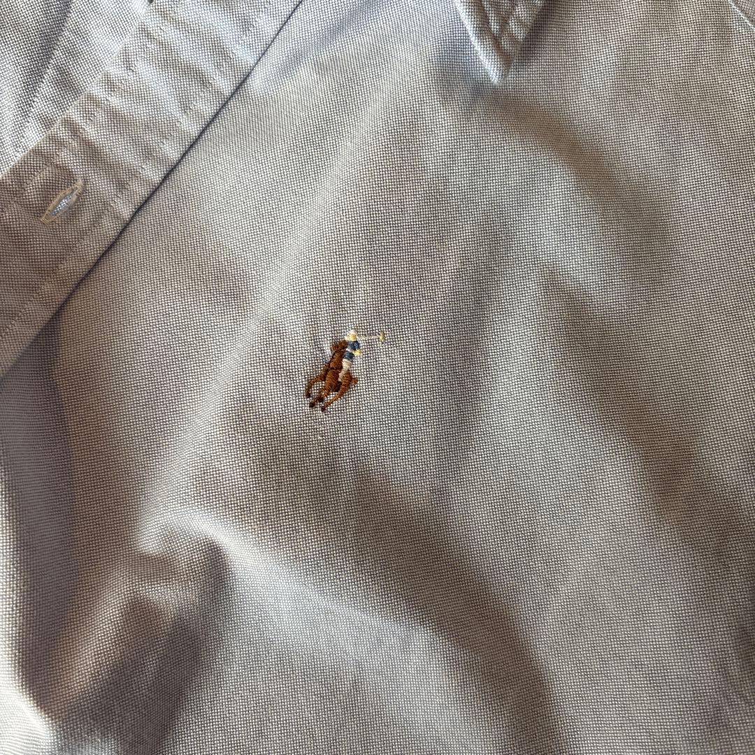 Polo Ralph Lauren 水色 シャツワンピース