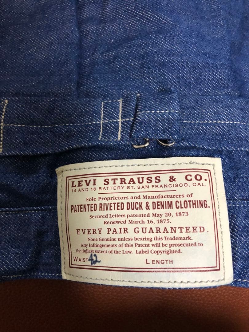 【試着のみ】Levi'sビンテージクロージング　1879トリプルプリーツブラウス