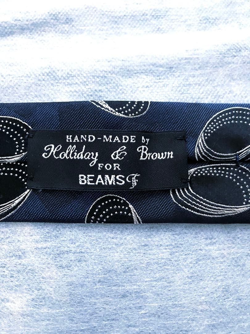 Holliday & Brown for beams f ビームスエフ ネクタイ
