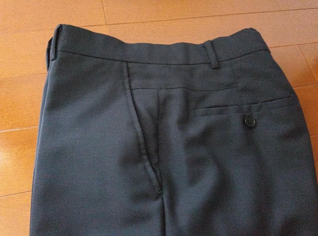 HERMES スラックス（ネイビー）