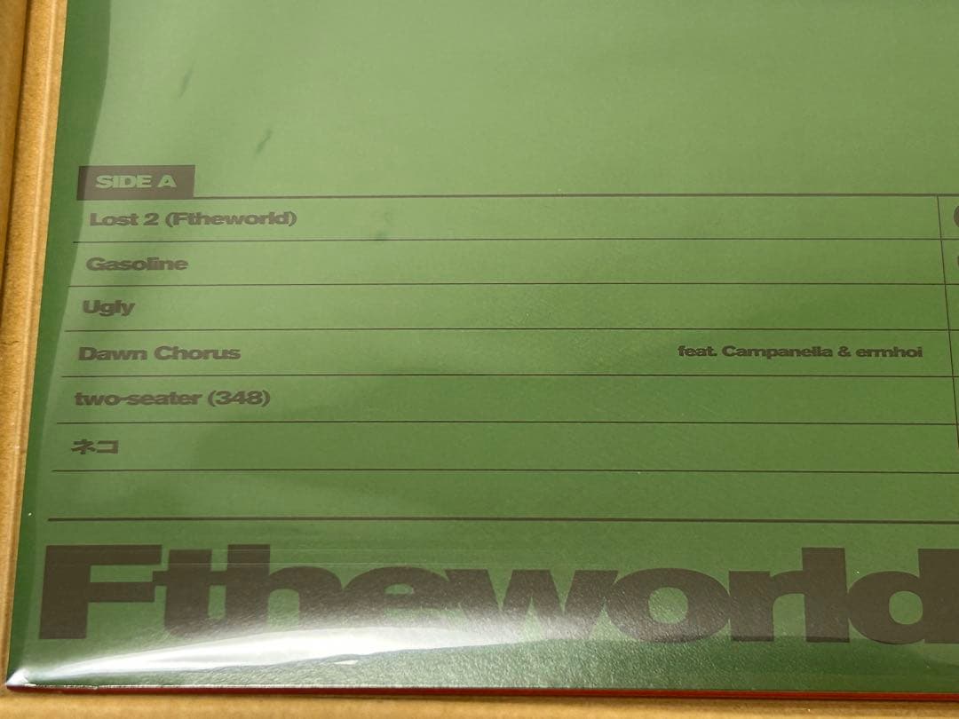 新品 KM Ftheworld LPレコード