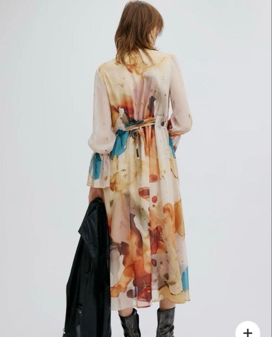 Ameri　UNDRESSED AMELIA INK ART DRESS