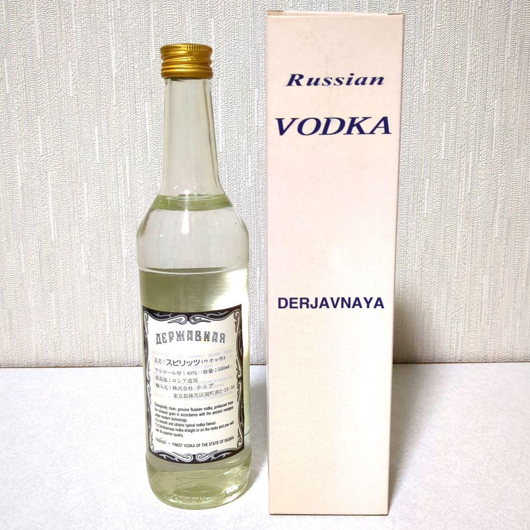 デルジャブナヤ 8本 ロシアウォッカ スピリッツ VODKADERJAVNAYA