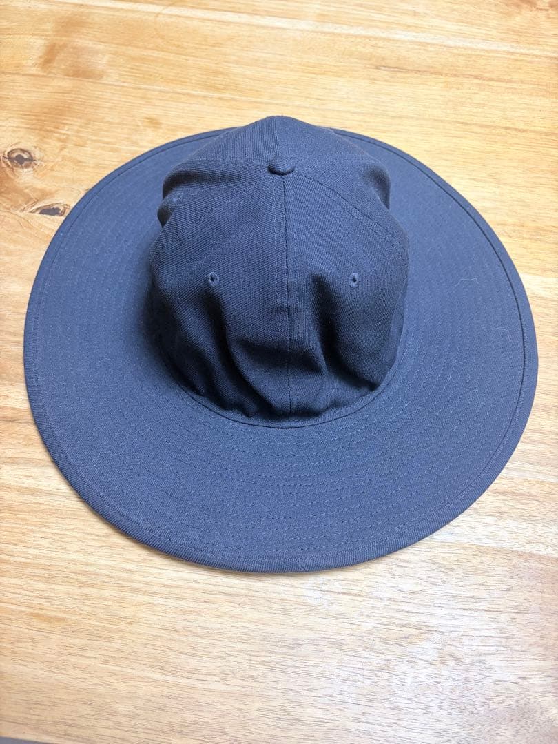 bu太郎　NEW ERA フィッテド ロングブリムハット ネイビー
