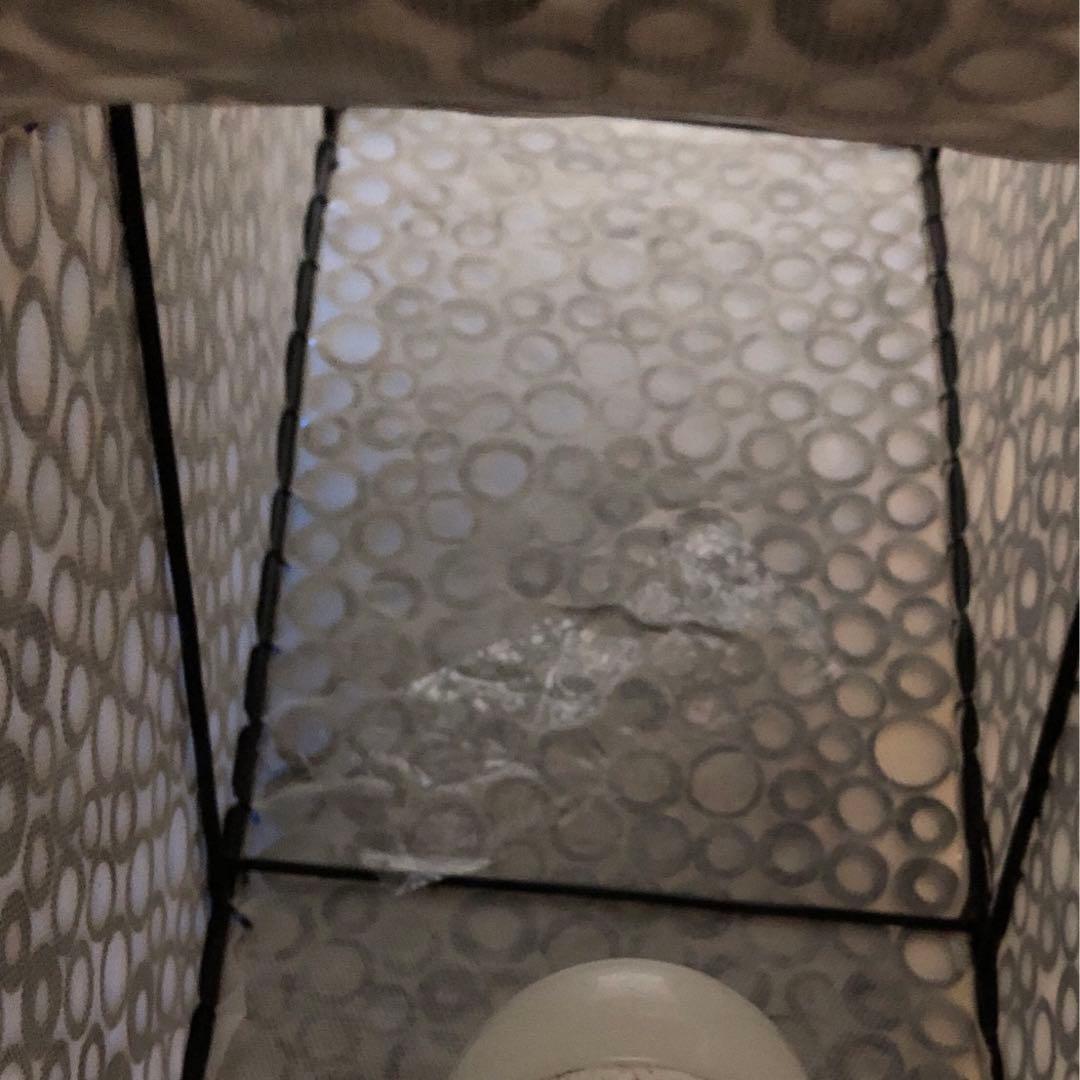 照明　竹細工　2灯式