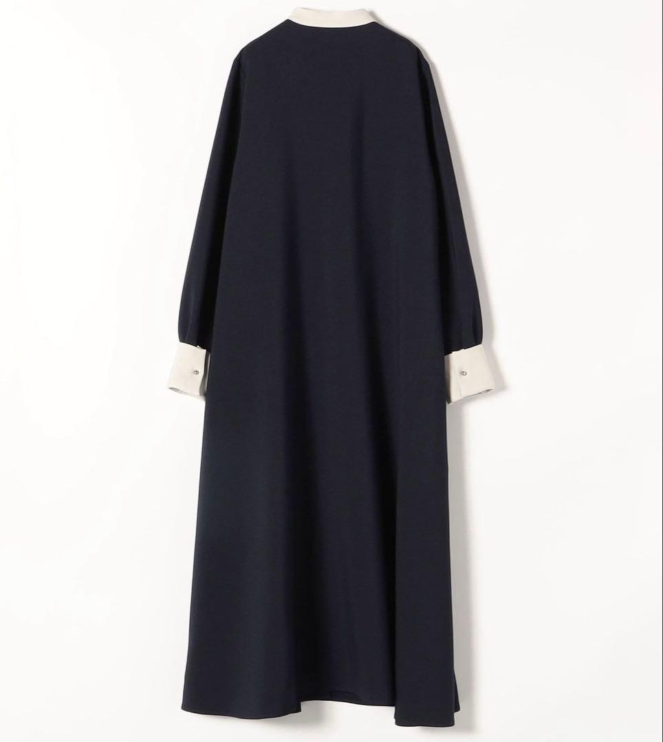 美品✨NAVY BLUE SHIPS anyネイビーAラインロングワンピース