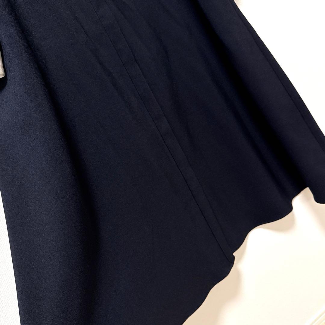 美品✨NAVY BLUE SHIPS anyネイビーAラインロングワンピース