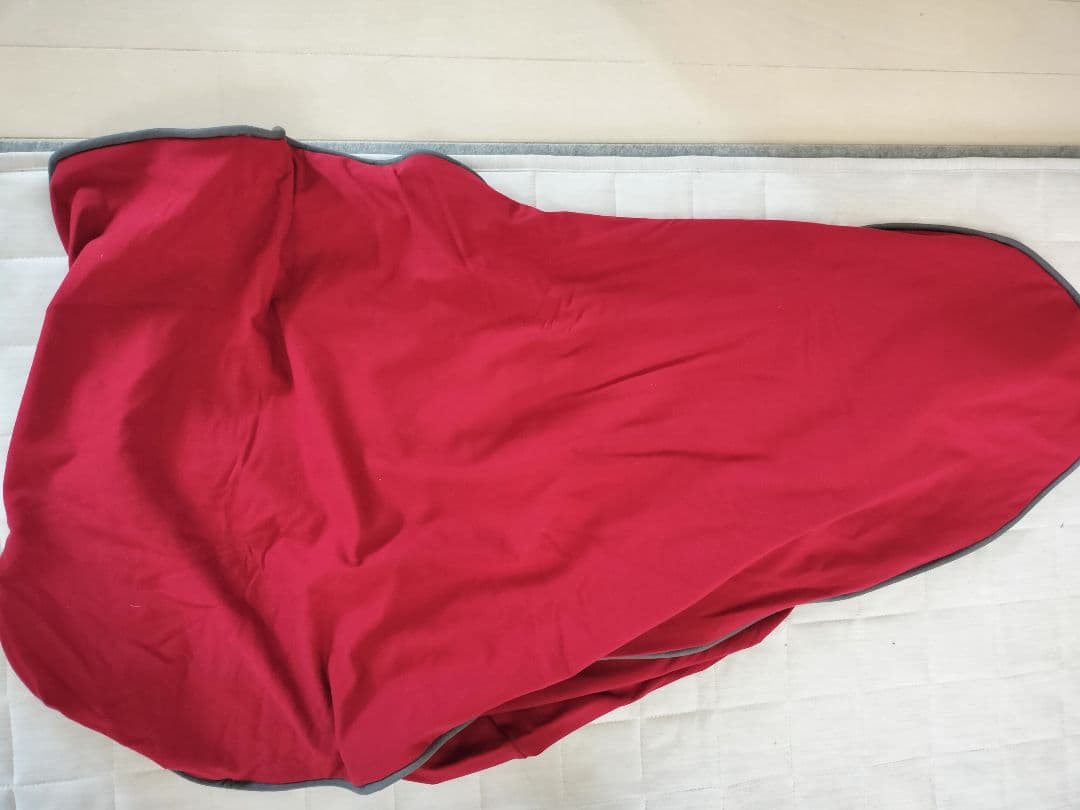 美品　Yogibo Lounger ワインレッド　カバー