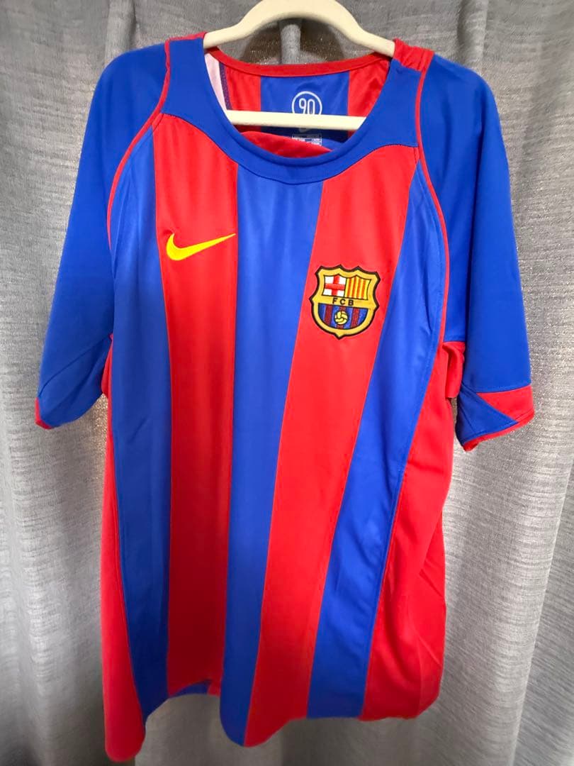 [正規]ロナウジーニョ No.10 FC Barcelona 2004-2005