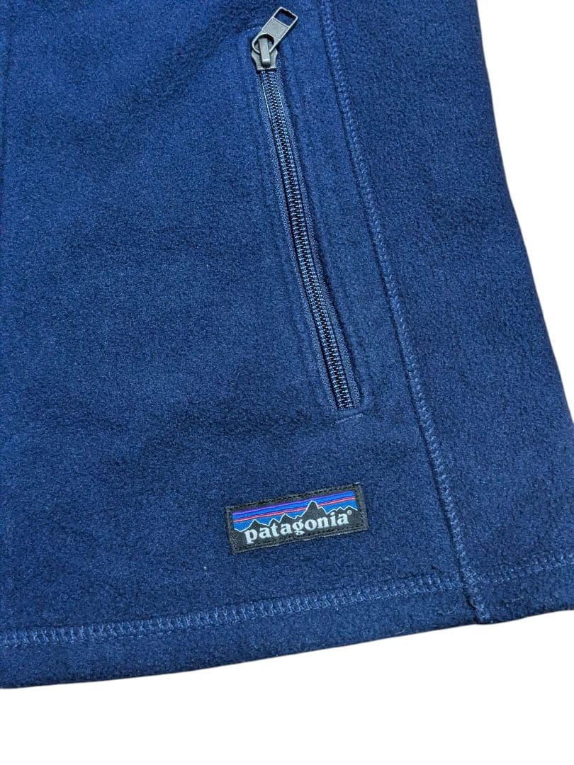 Patagonia シンチラ フリースベスト ネイビー J.P.Morgan