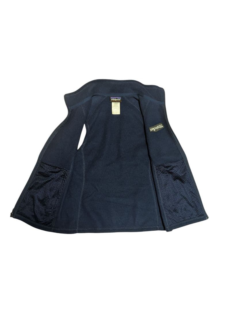 Patagonia シンチラ フリースベスト ネイビー J.P.Morgan