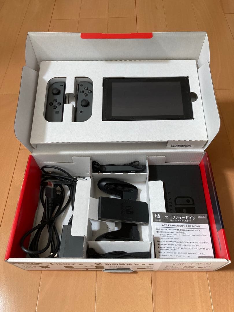 Nintendo Switch グレー 充電強化タイプ