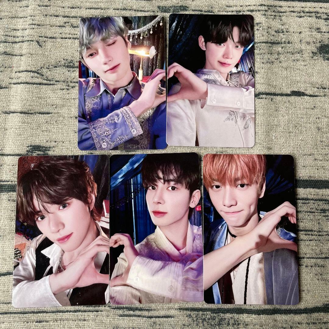 TXT FC 2024 membership アンケ一ト トレカ 5枚