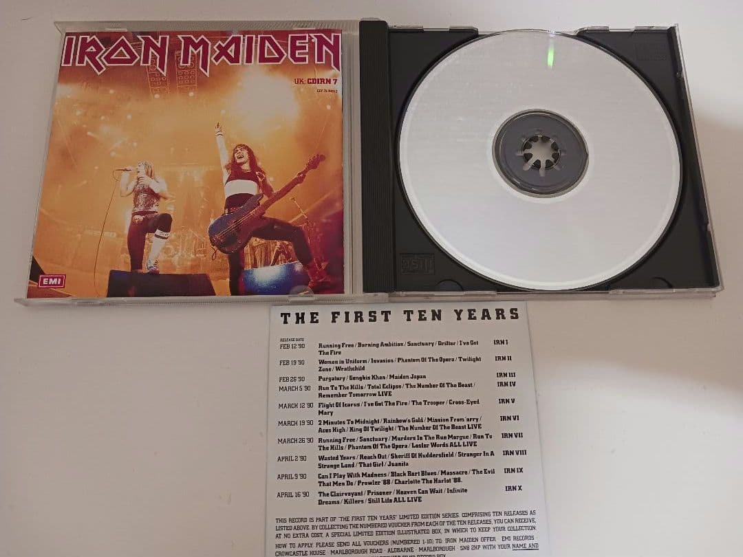 洋楽 IRON MAIDEN / RunningFree RunToTheHills