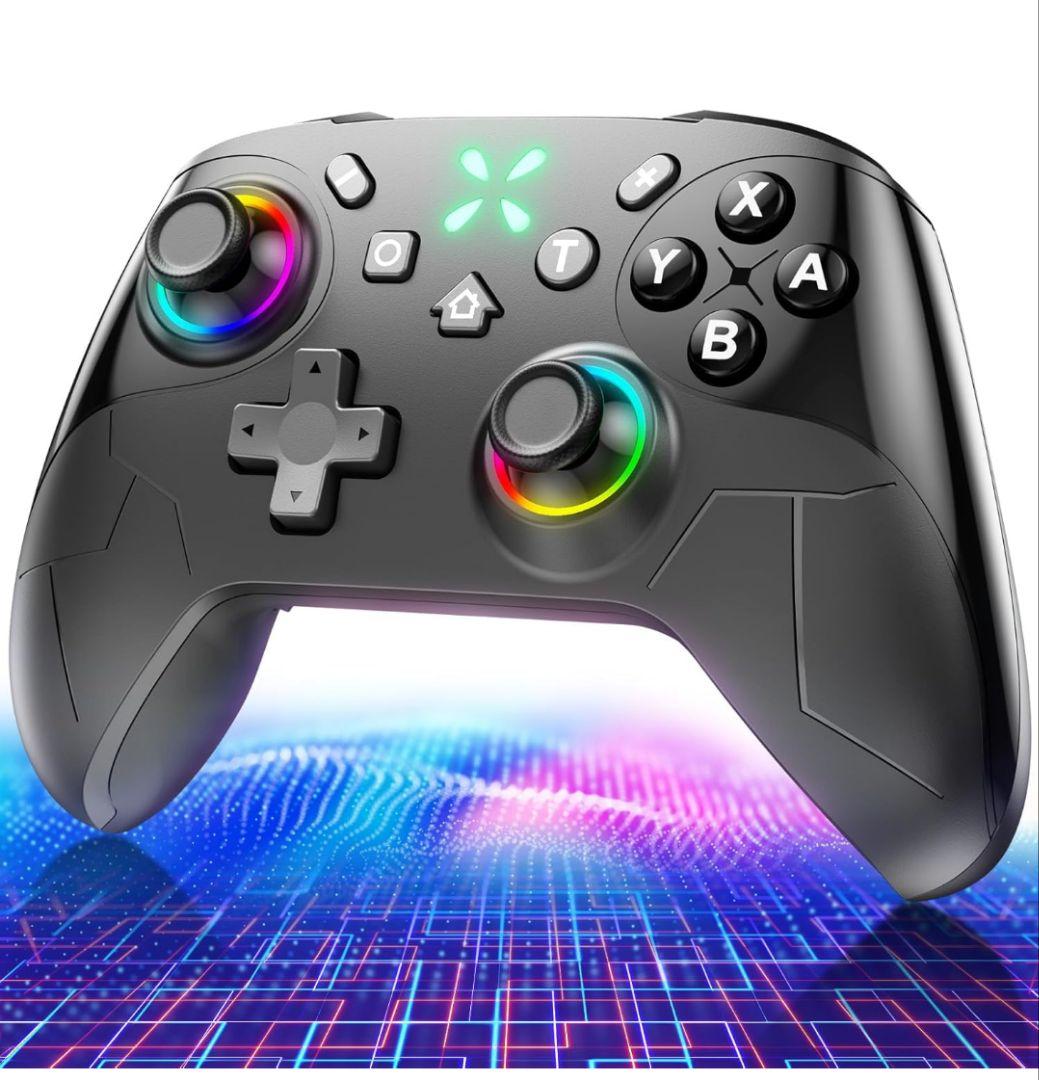 Nintendo Switch本体セット＋【新品】おまけコントローラー&ケース付
