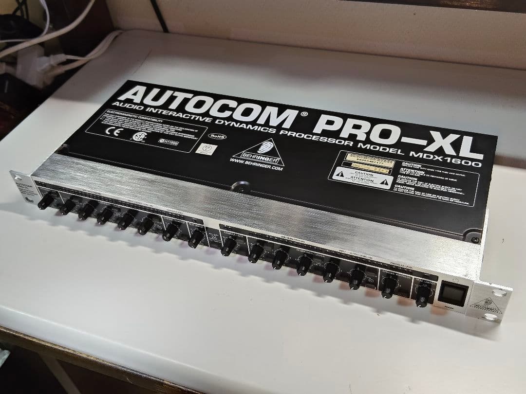 BEHRINGER（ベリンガー）MDX1600 2ch コンプレッサー