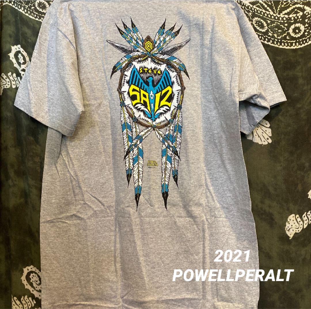 POWELL PERALT メンズスケートTシャツ 2021 Mサイズ