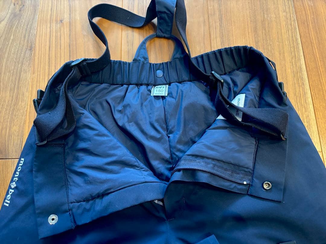150㎝ mont-bellドライテックインシュレーテッドパンツ Navy
