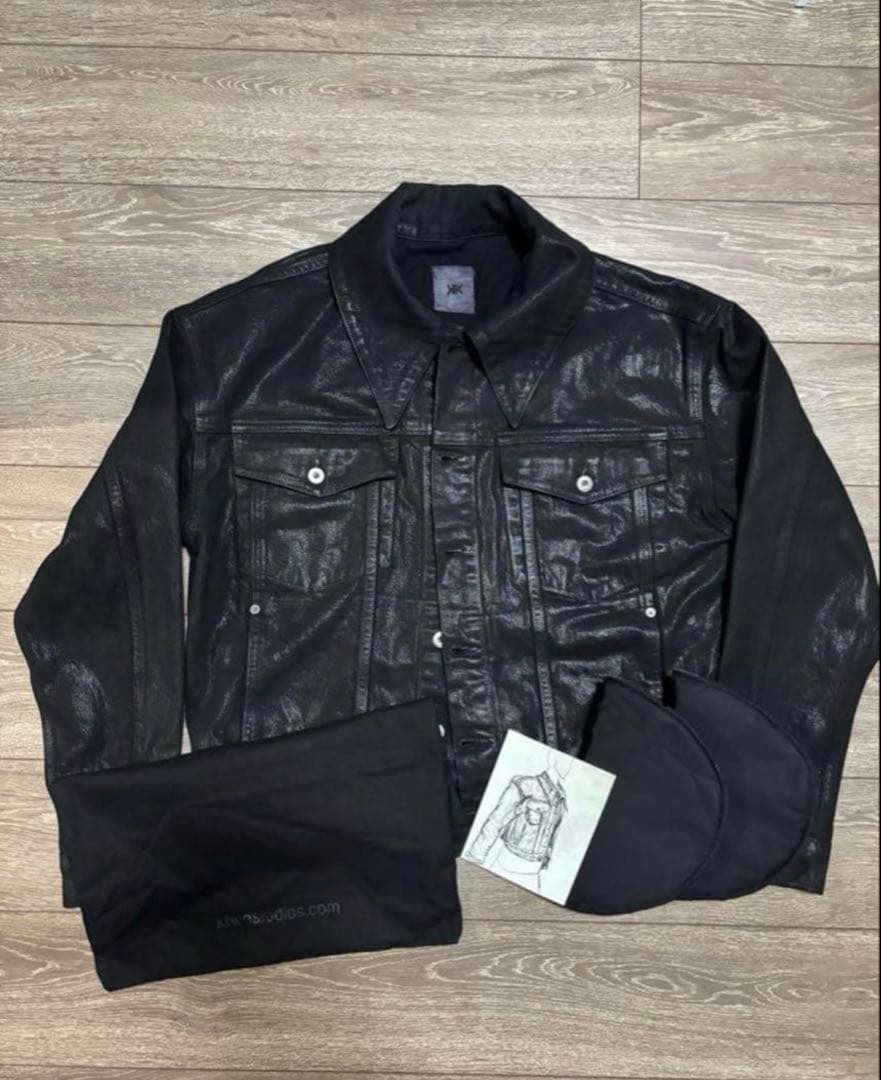 ジャケット・アウター ktwostudio coating denim jacket