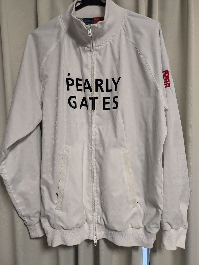 PEARLY GATES ホワイト ジャケット ブルゾン フルジップ サイズ5