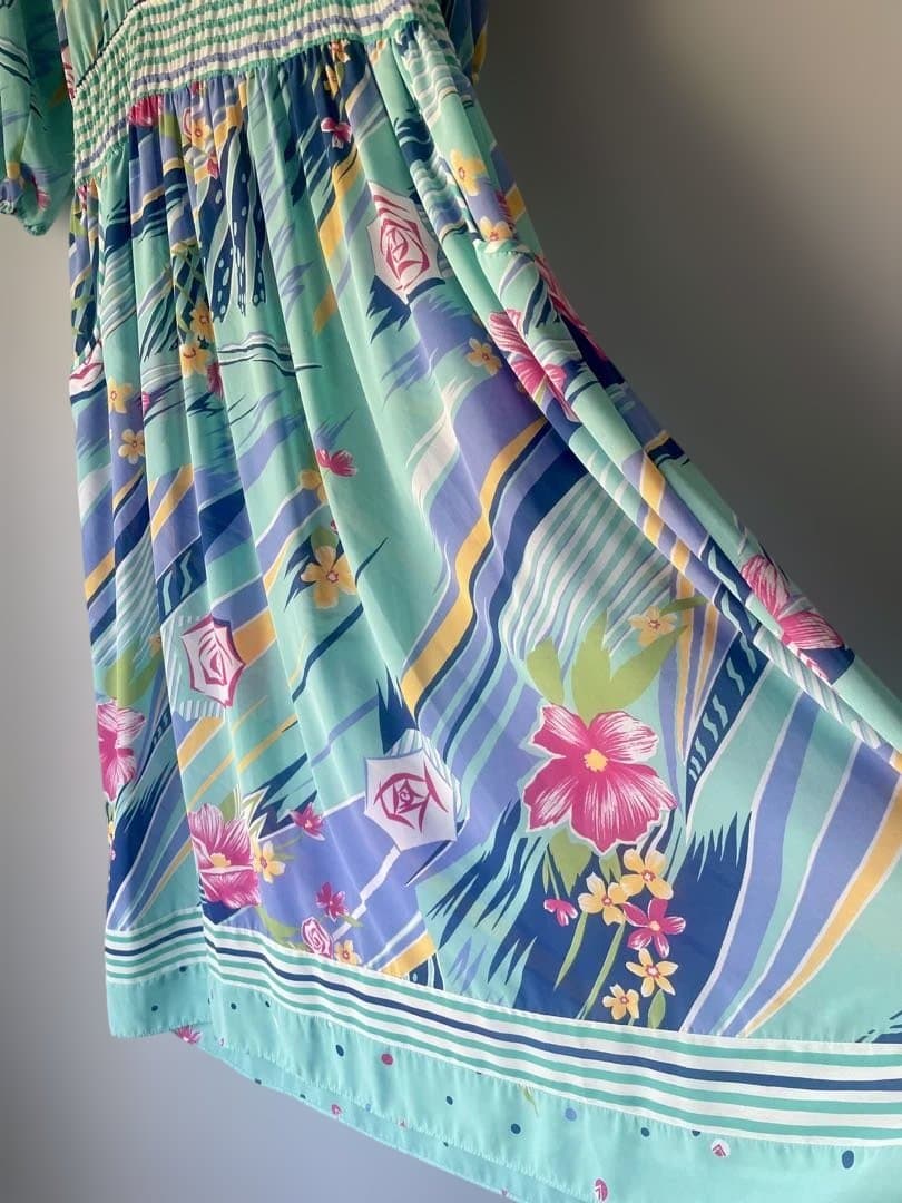 vintage diane freis ワンピース