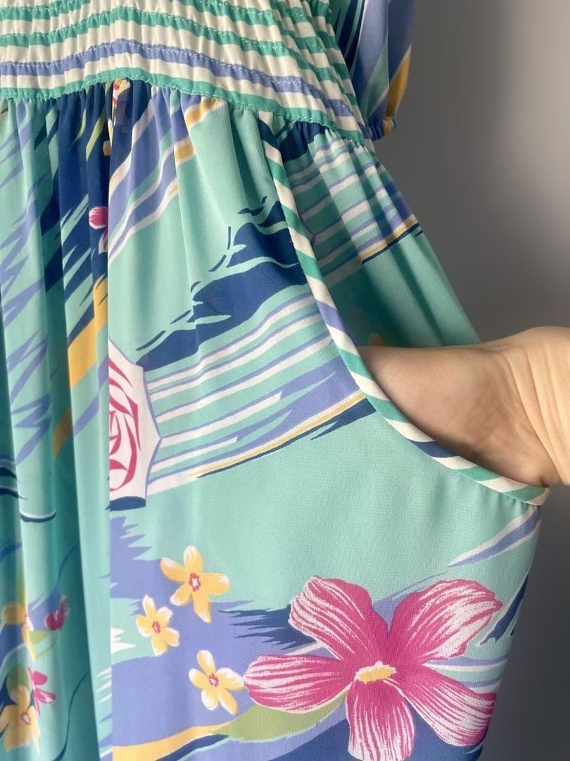 vintage diane freis ワンピース