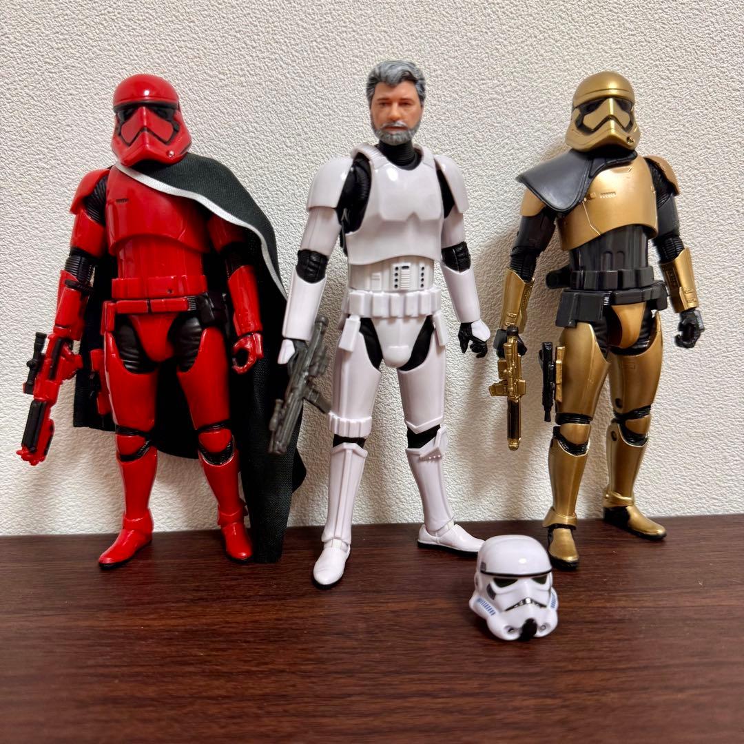 スターウォーズ　ブラックシリーズ　トルーパー3体セット