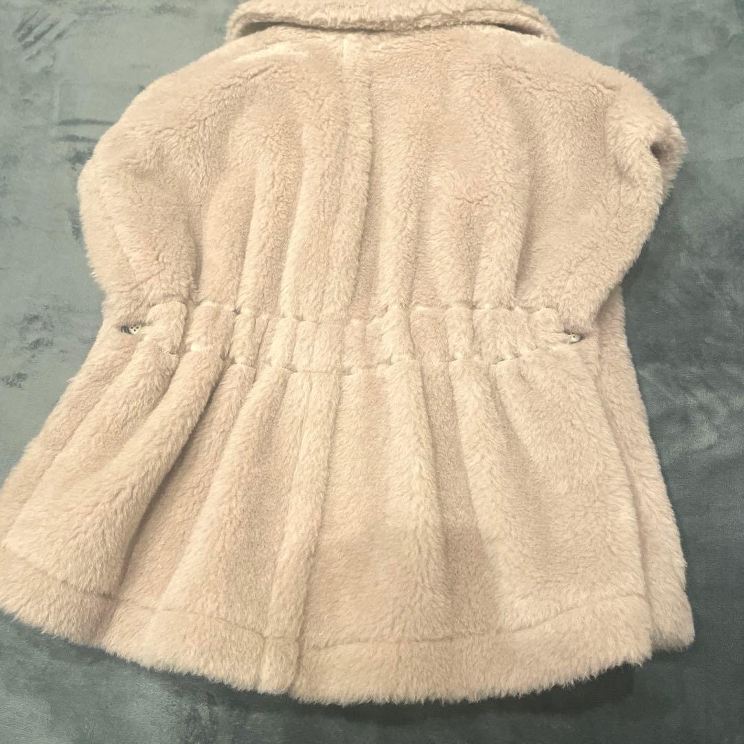 MaxMara NEWABAVO ニューアバボ　テディベア ケープ　ポンチョ