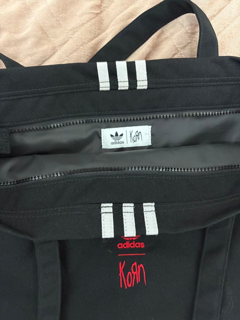新品同様！adidas originals×KORN トートバッグ黒