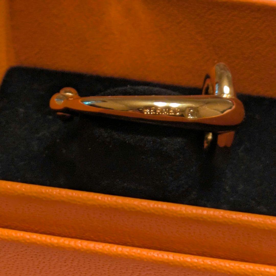 Hermes エルメス スカーフリング モー ゴールド アクセサリー