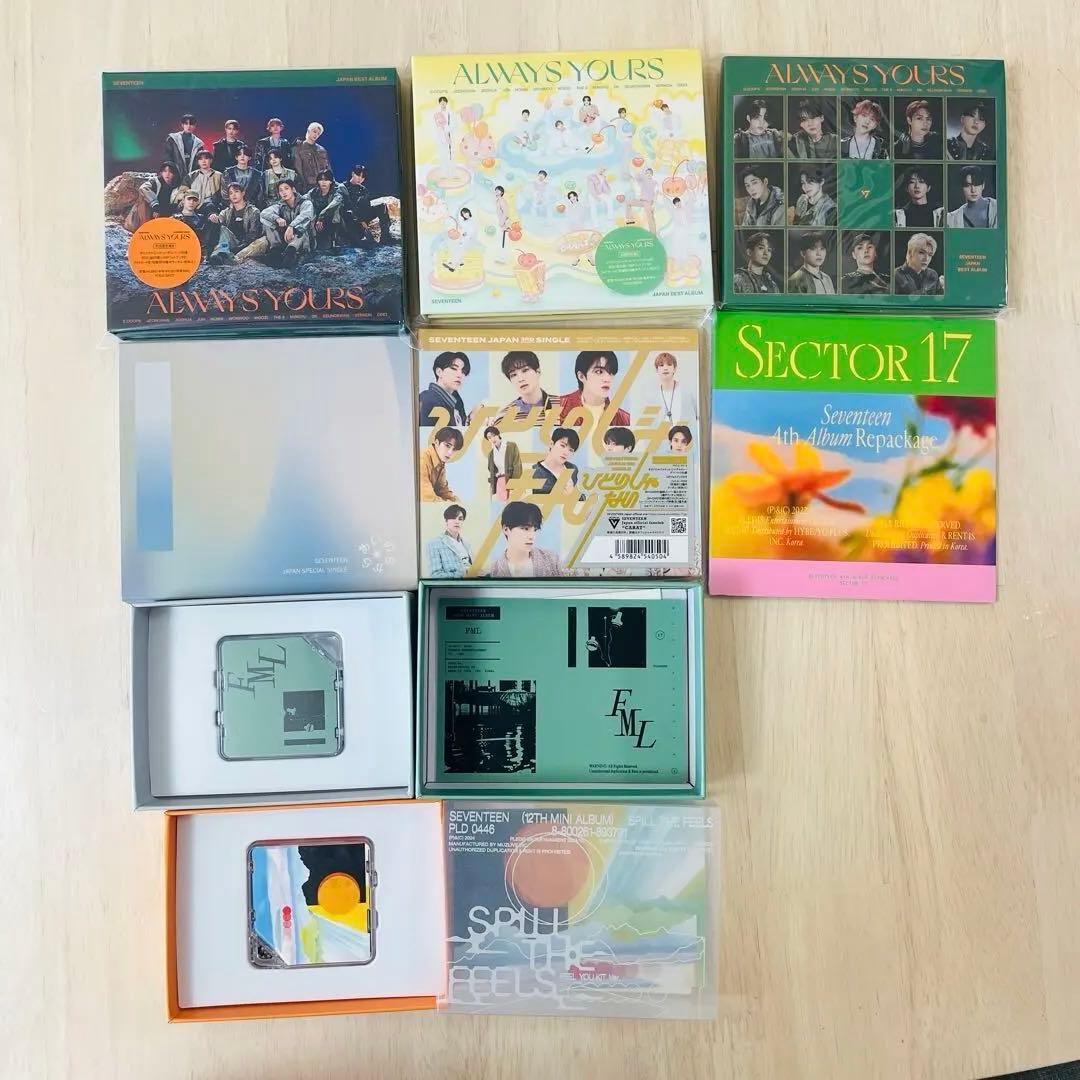 seventeen 過去アルバム 32枚 まとめ売り