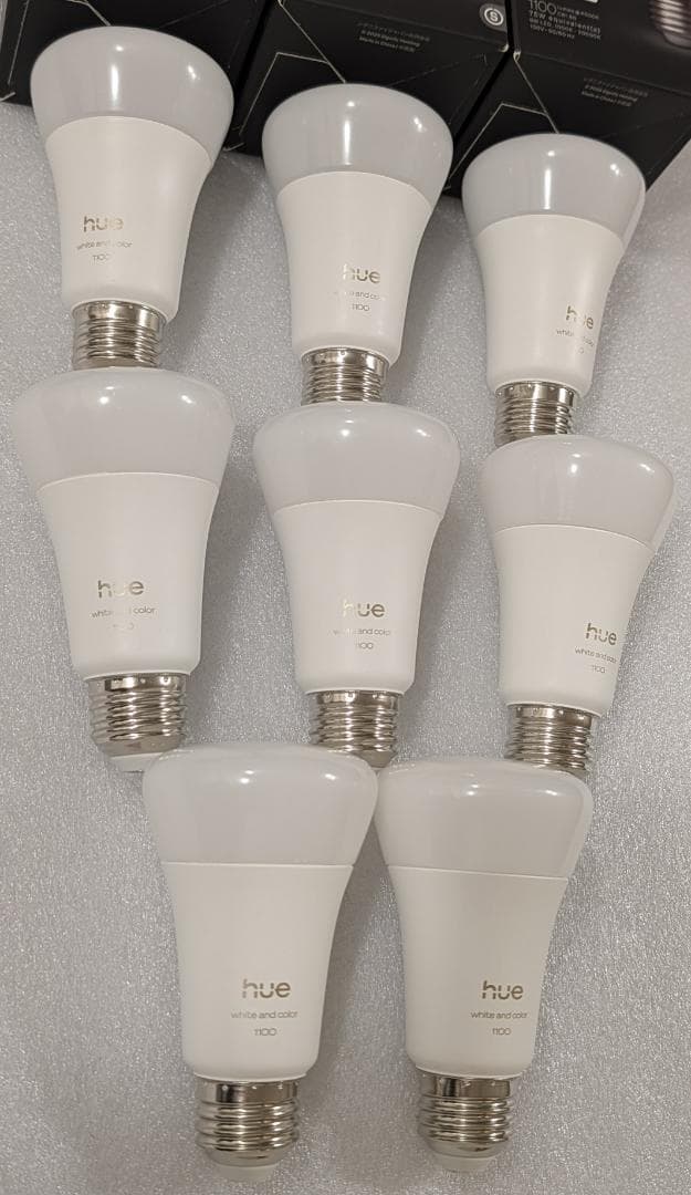 Philips Hue 1100 E26 75W相当 LED電球 8個セット