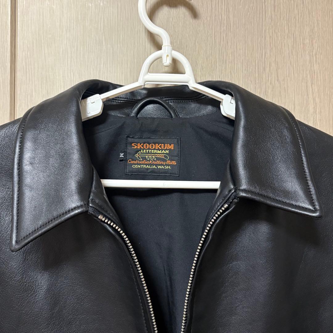 ラムレザー ジップジャケット