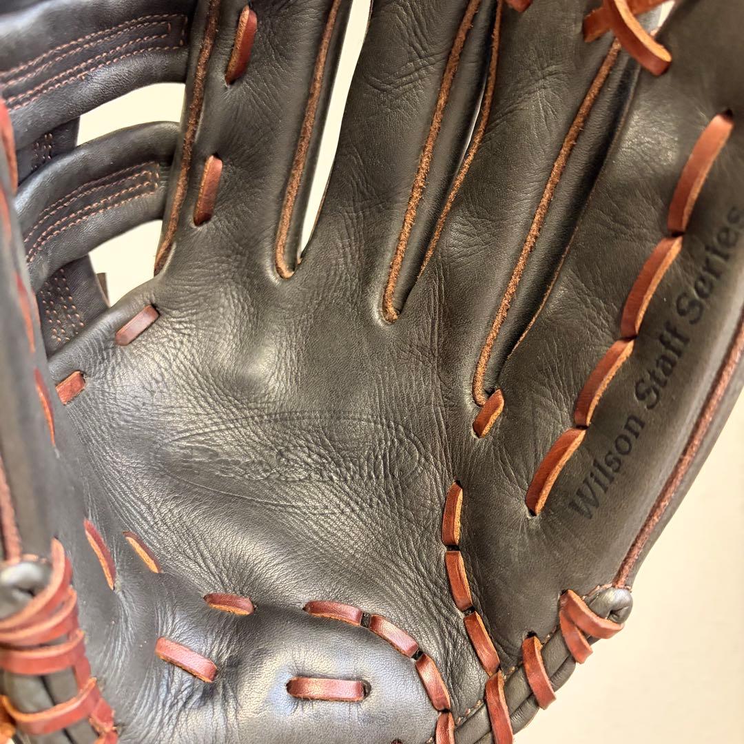 【極美品/希少】Wilson ProStaff 野球グローブ 外野手用 90s