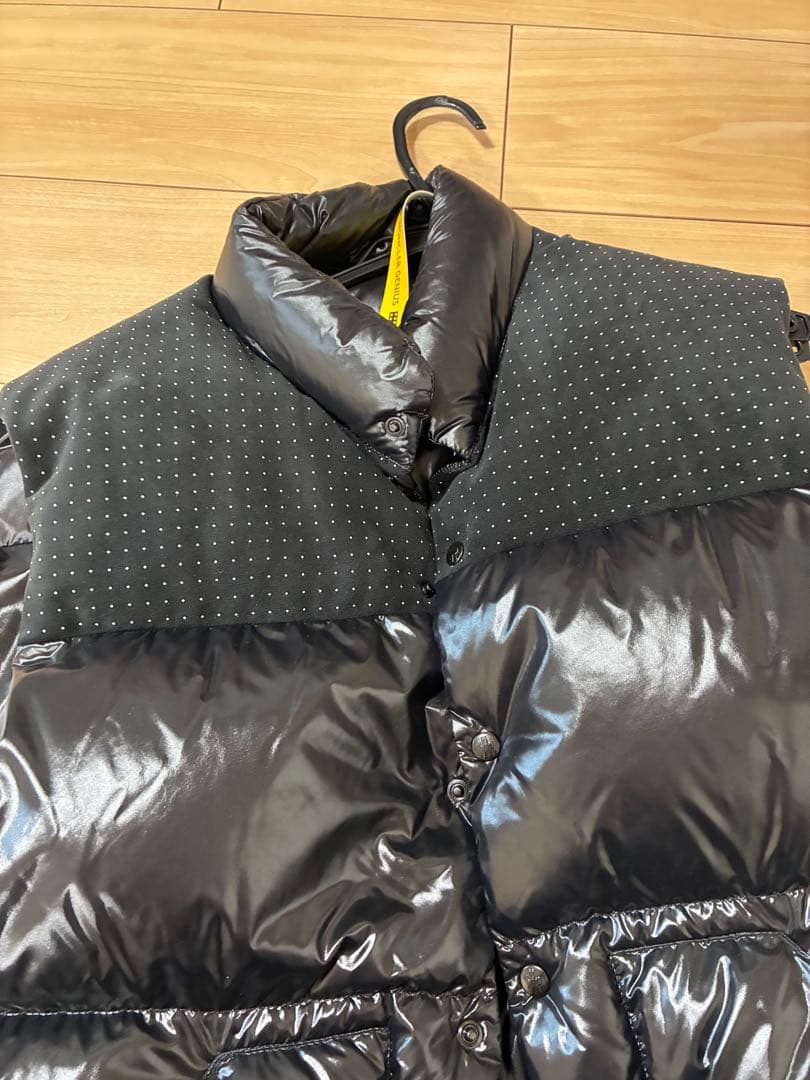 美品⭐︎MONCLER GENIUS × FRAGMENT ダウンベスト 黒　2